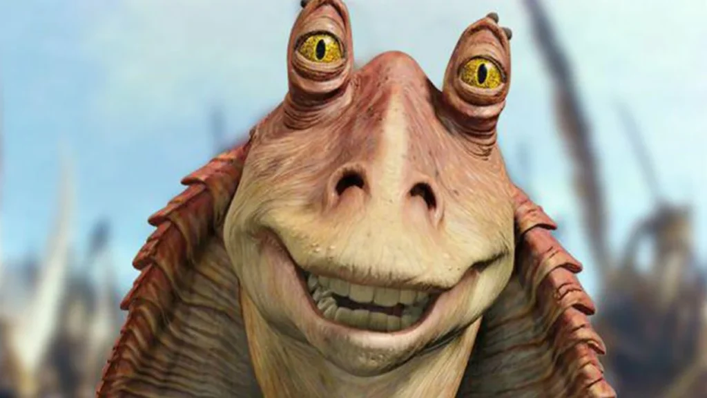 Jar Jar Binks - the most annoying Star Wars character